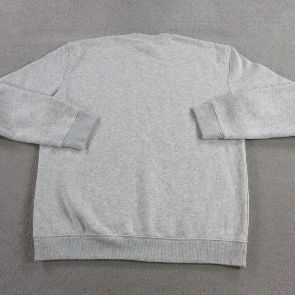 SKIMS Fleece Lounge Crewneck Sweatshirt Mens Small Light Heather Gray Pullover - Picture 3 of 9